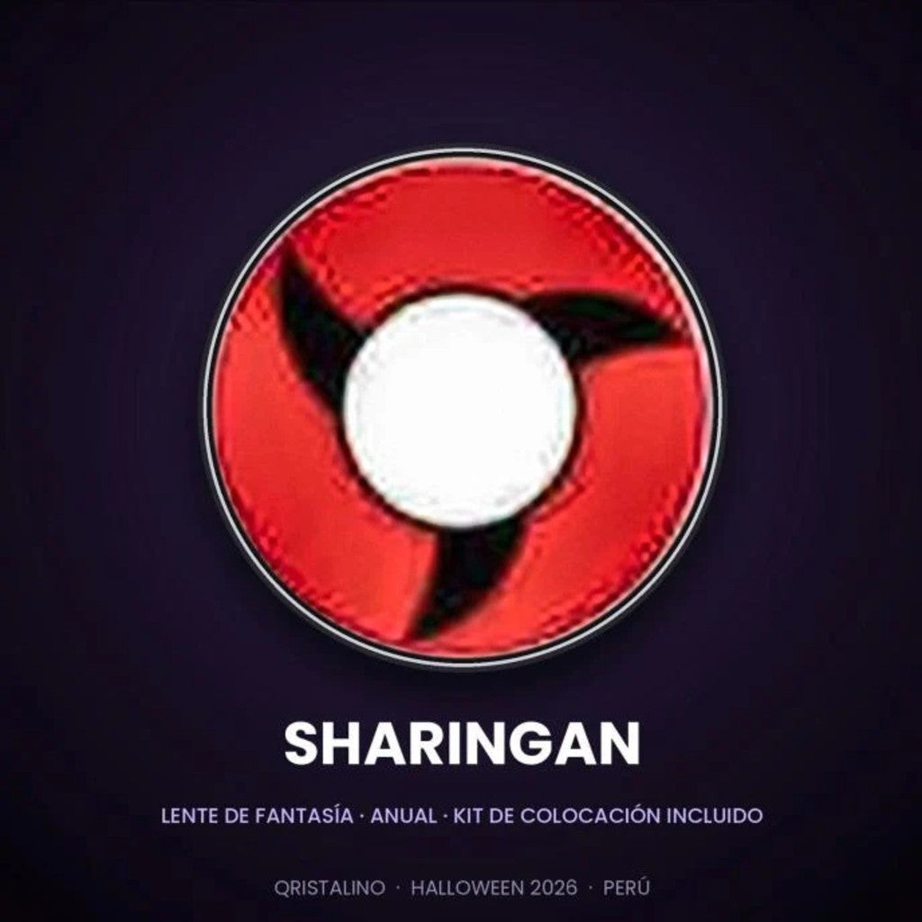 SHARINGAN — lente de contacto