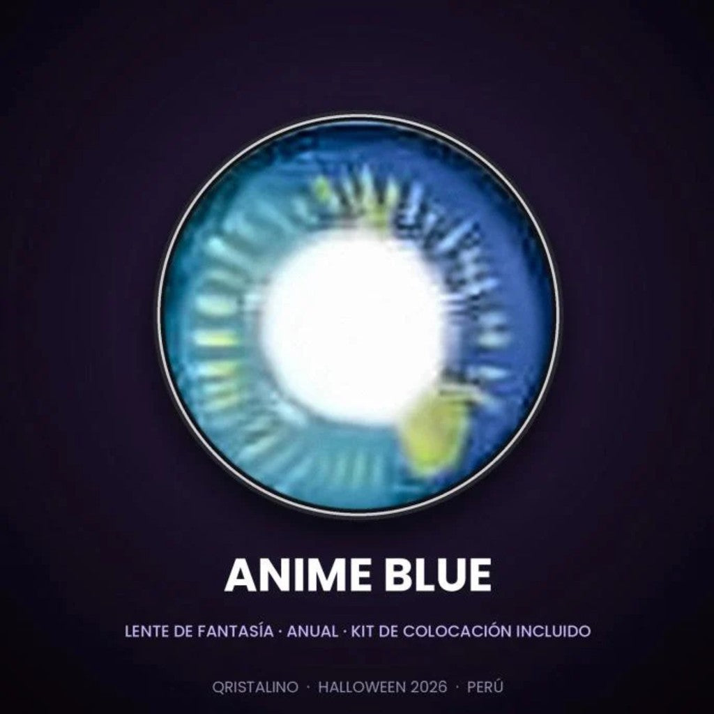 ANIME BLUE — lente de contacto