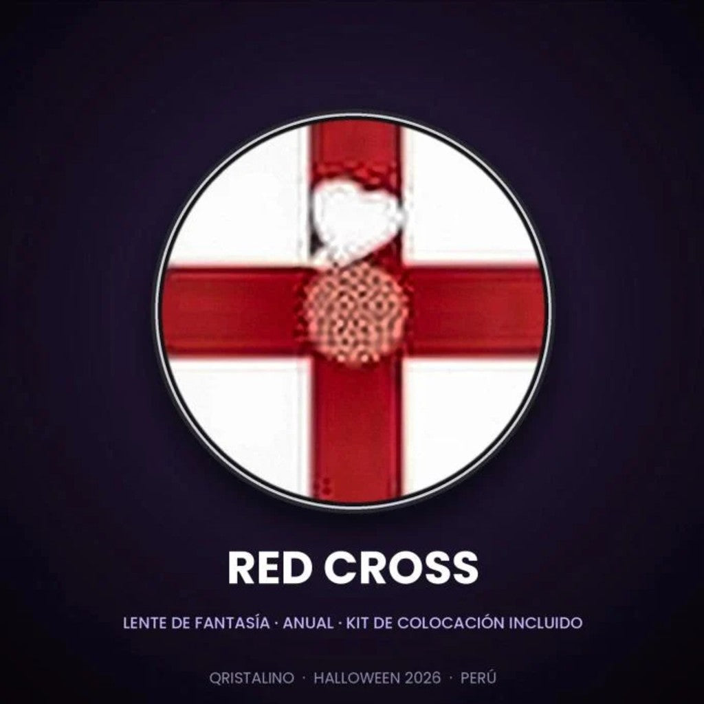 RED CROSS — lente de contacto