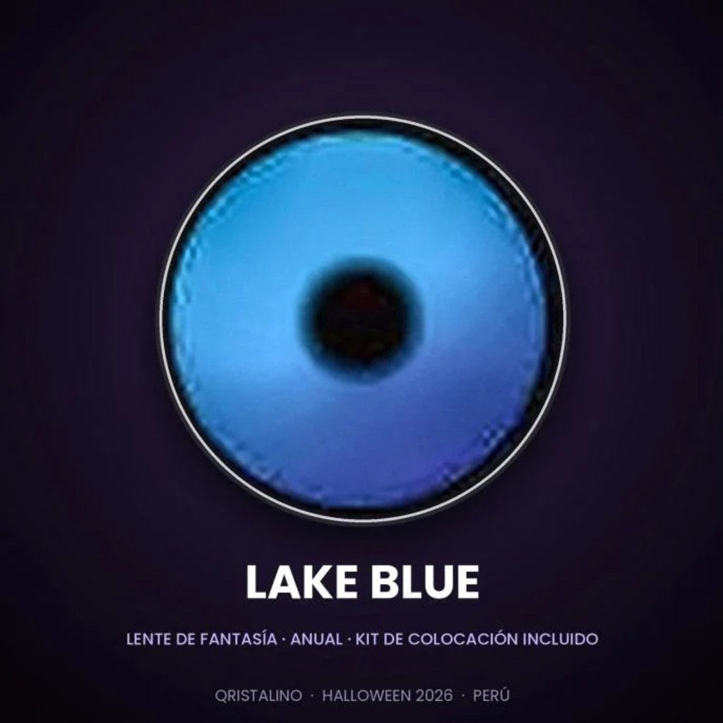 LAKE BLUE — lente de contacto