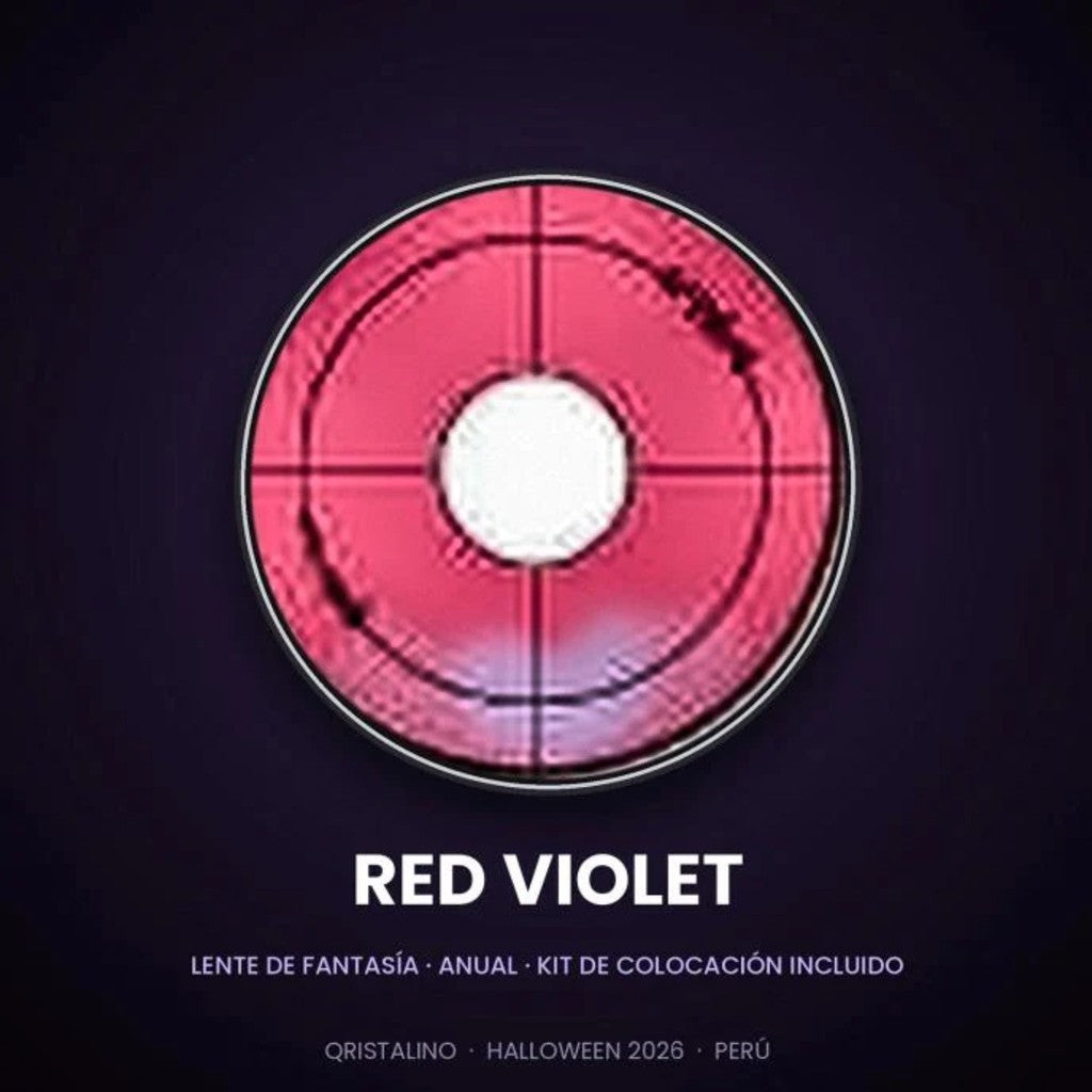 RED VIOLET — lente de contacto