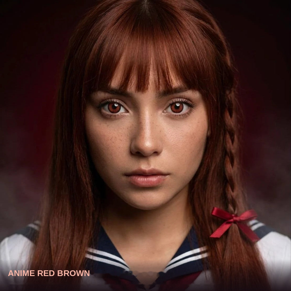 ANIME RED BROWN